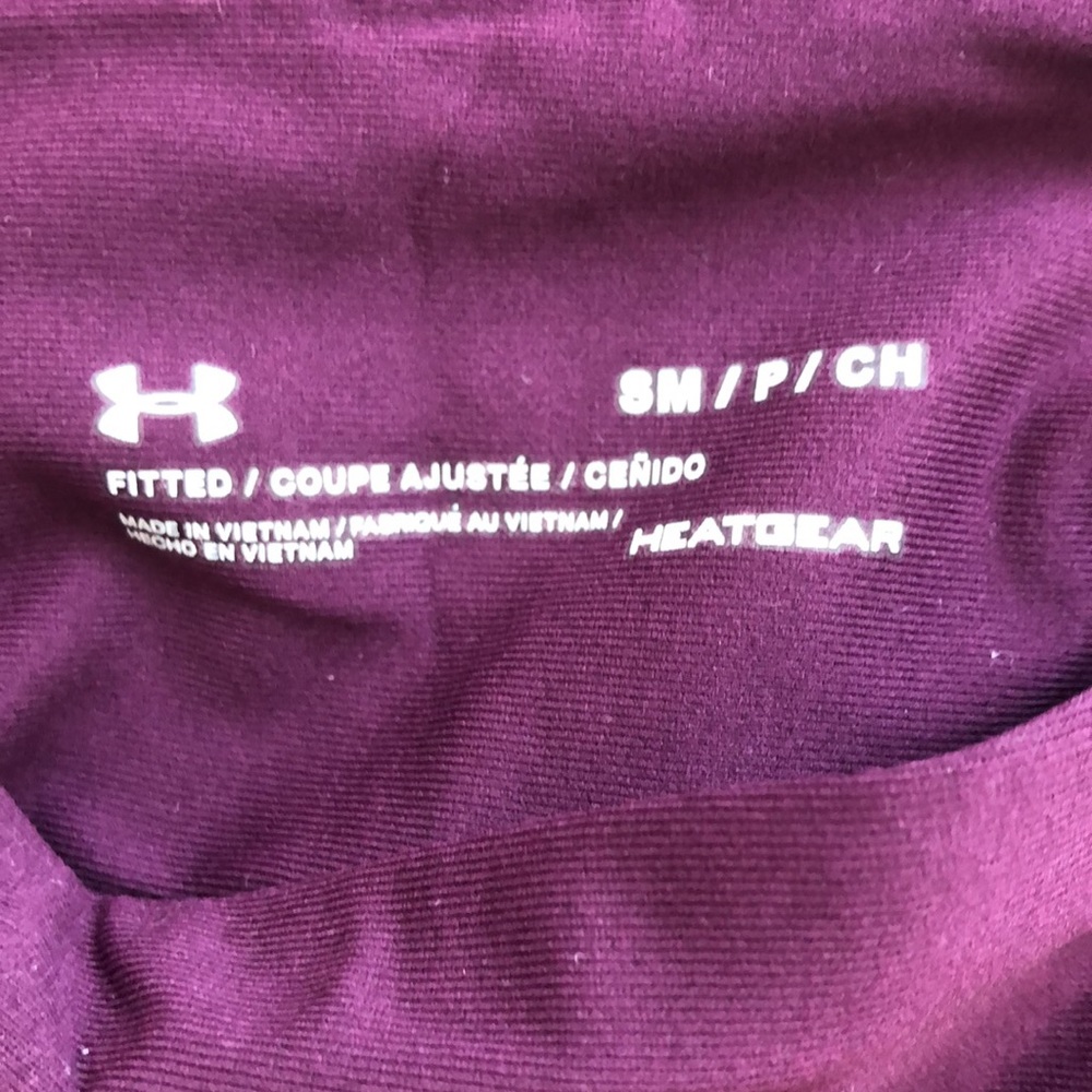 Under Armour Heatgear Marron vanish leggings tights - Picture 8 of 8